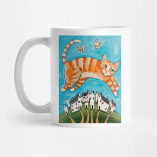 Ginger Kitty, Paper Planes Mug